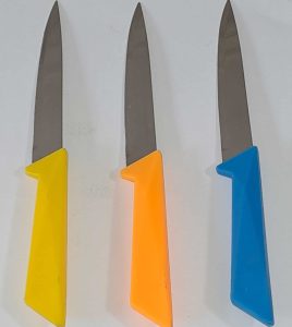چاقو دسته رنگی آشپزخانه پخش و فروش عمده خرده ریز و ابزار کاربردی و کارد با تیغه تیز