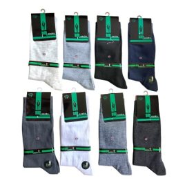 جوراب مردانه نخی ساق بلند خرید عمده جوراب مردانه اعلا کفه دوبل